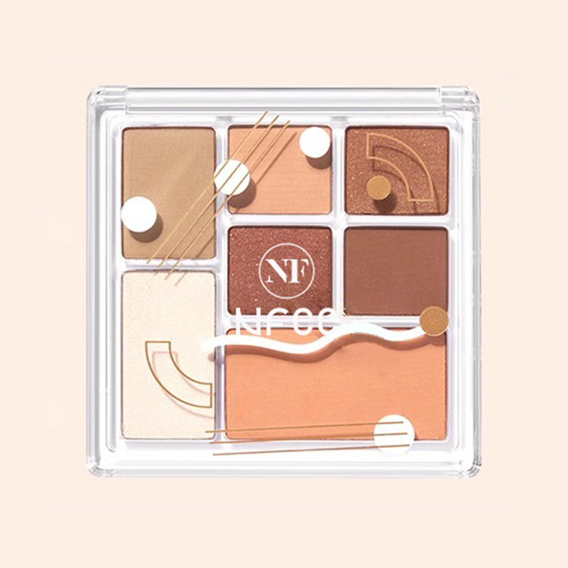 7 Colors Matte Blush Highlighter Eyeshadow Palette