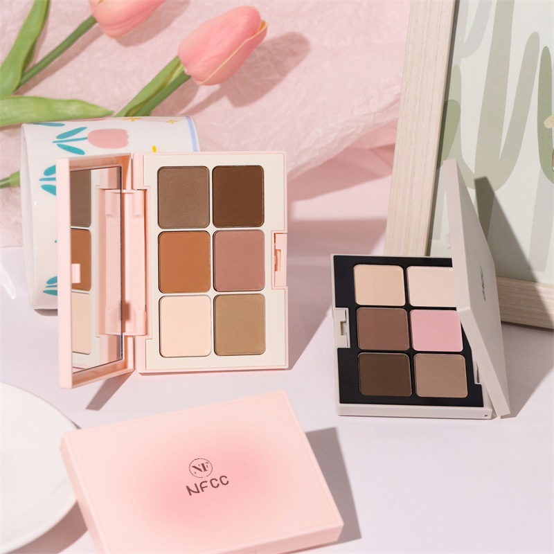 6 Colors Multi-purpose Blendable Eye Shadow Palette