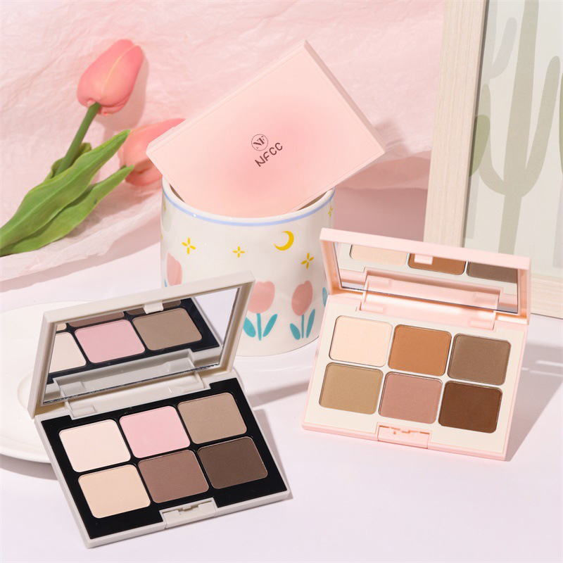 6 Colors Multi-purpose Blendable Eye Shadow Palette