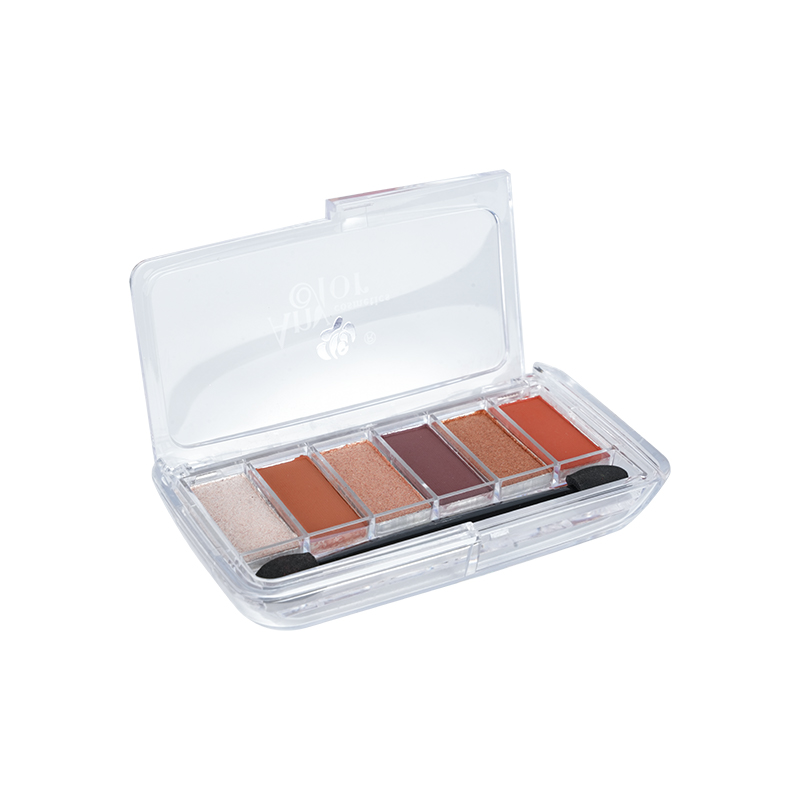 6 Color Brown Neutral Eyeshadow Palette