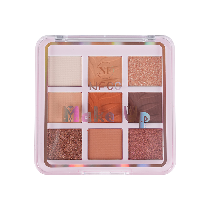9 Shade Organic Matte & Shimmer Eyeshadow Palette
