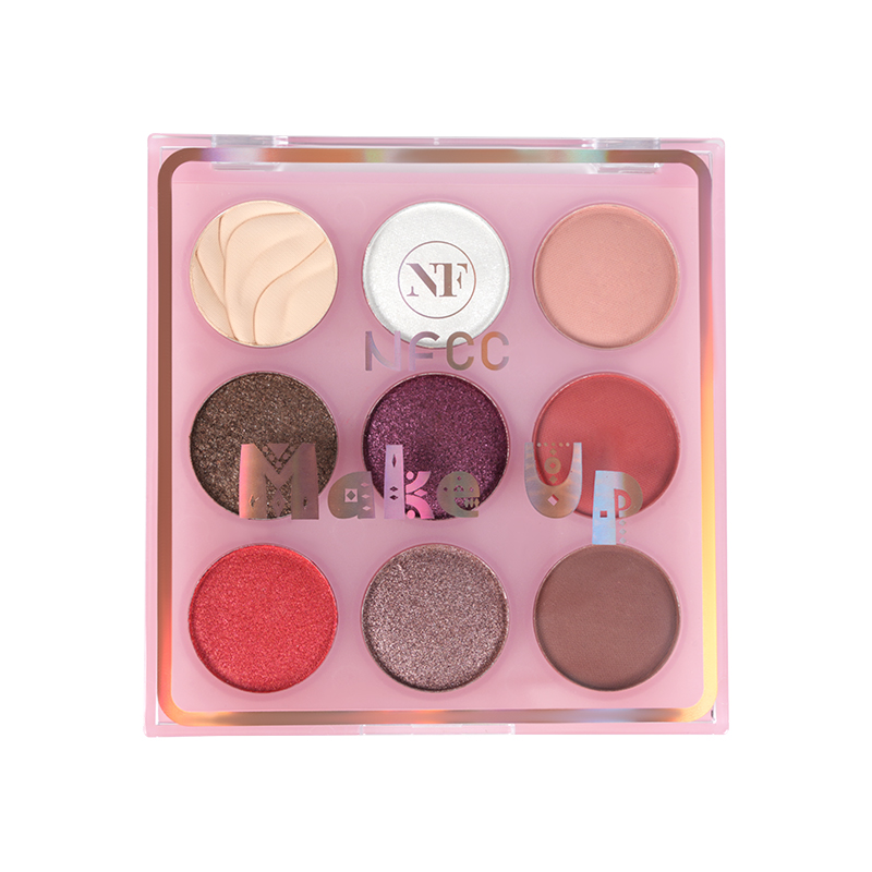 9 Color Organic Eyeshadow Palette