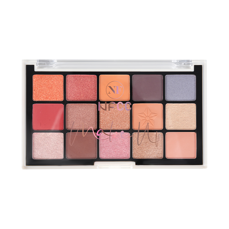 15 Color Organic Eyeshadow Palette