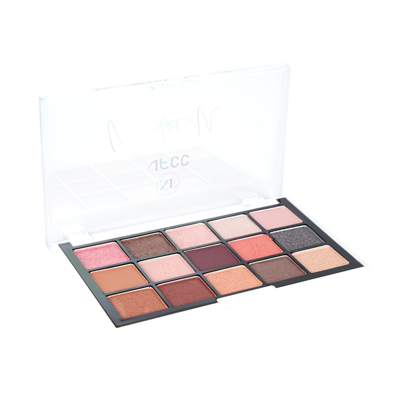 15 Color Organic Eyeshadow Palette