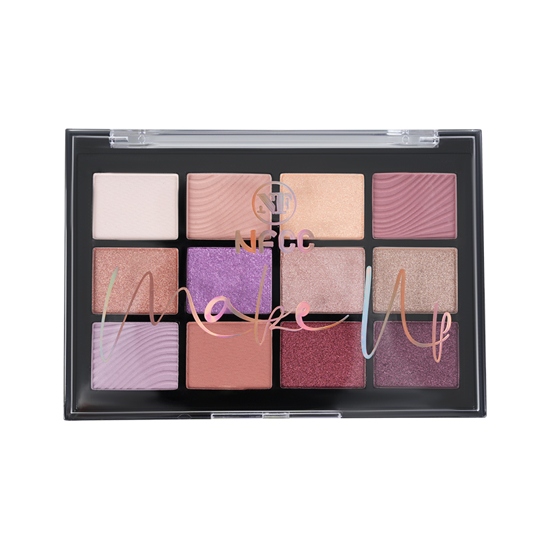 12 Color Rose Gold Smokey Eyeshadow Palette