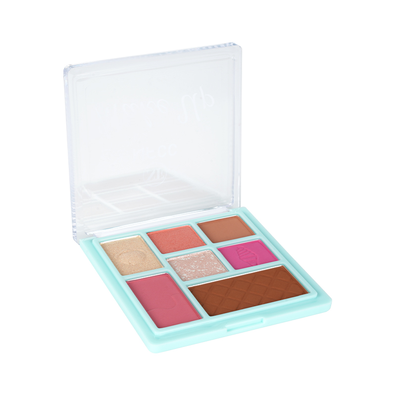 7 Shade Organic Matte & Shimmer Eyeshadow Palette