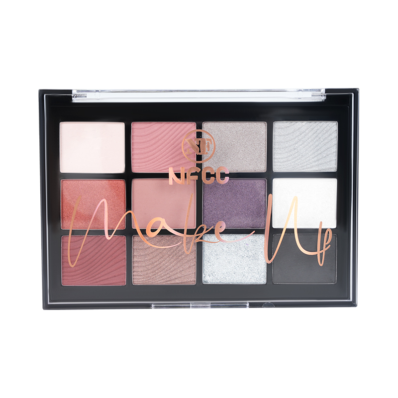12 Color Warm Matte & Shimmer Eyeshadow Palette