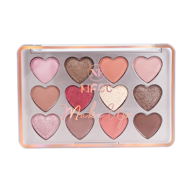 12 Color Warm Natural Eyeshadow Palette