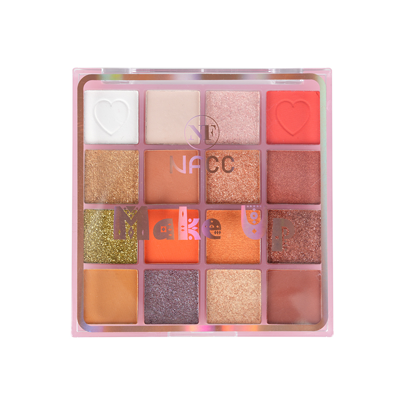16 Color Nude Glow Eyeshadow Palette