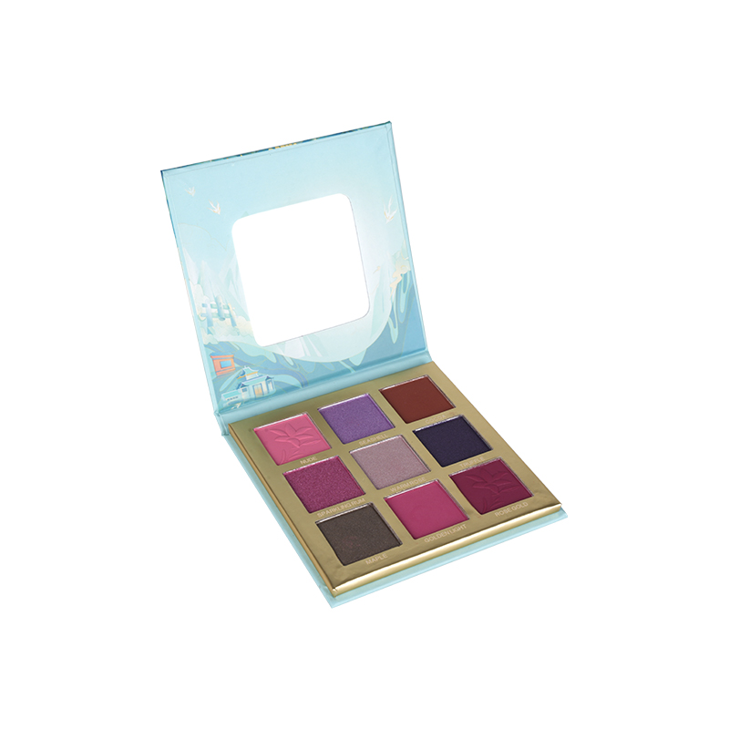 9 Color Waterproof Shimmer Eyeshadow Palette