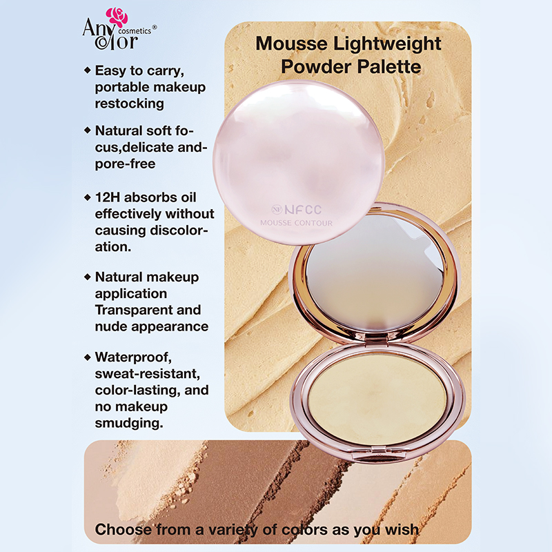 Mousse Lightweight Oil-Absorbing Touch-Up Powder Palette