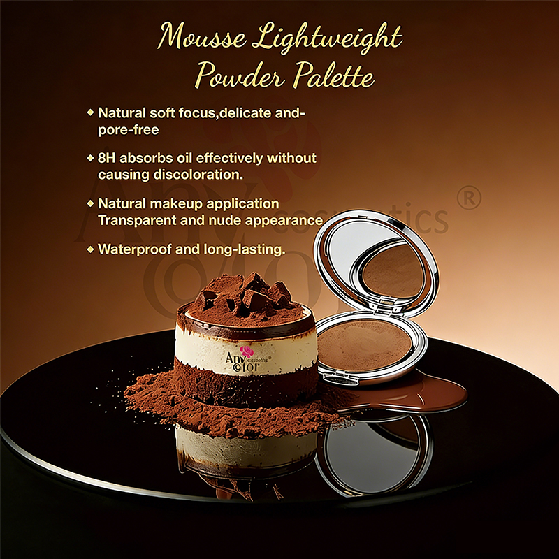Mousse Lightweight Waterproof Long-Lasting Contour Powder Palette
