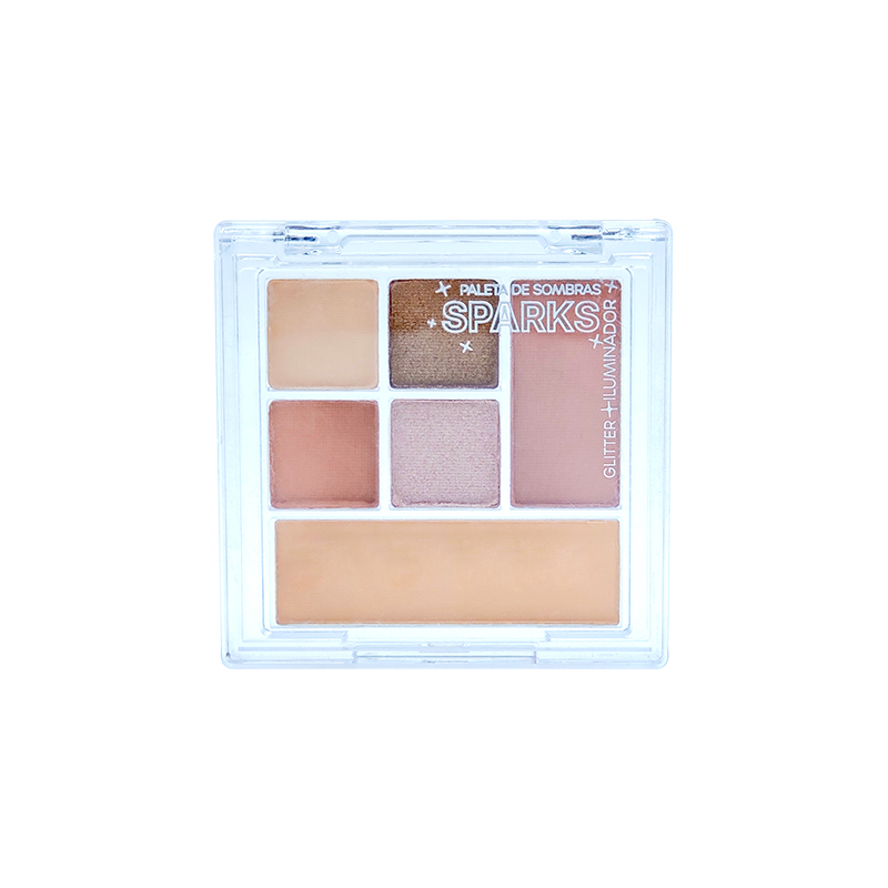 6 Color Eyeshadow Crease Proof