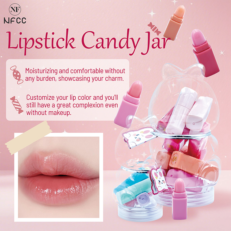 Lipstick Candy Jar