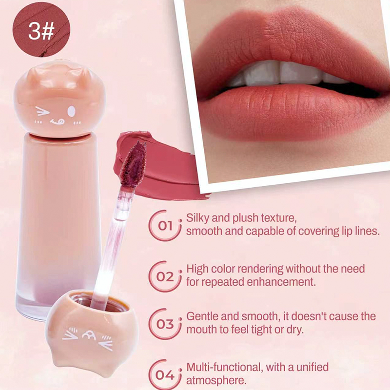 Colorful Velvet Lip Mud